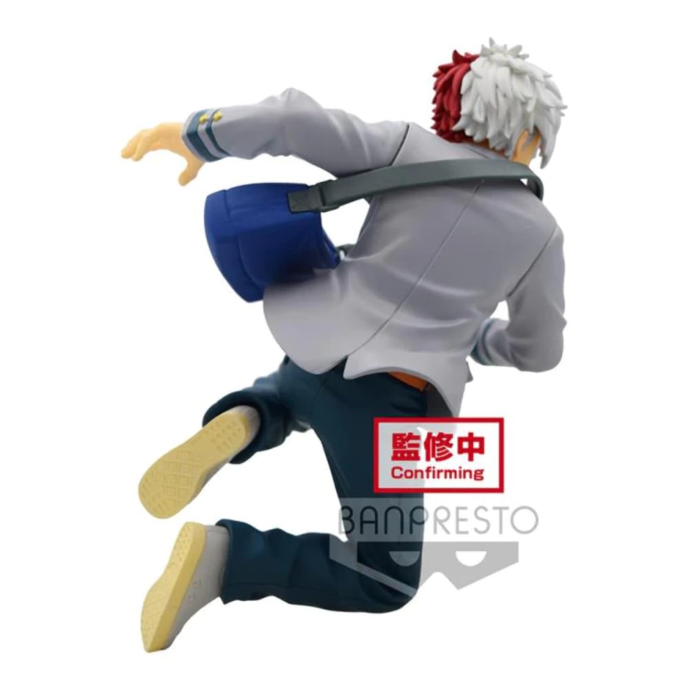 Figurine Banpresto Shoto Todoroki - My Hero Academia Bravegraph no.1, Vol.2, 14 cm, multicolore Figurine Banpresto Shoto Todoroki - My Hero Academia Bravegraph no.1, Vol.2, 14 cm, multicolore